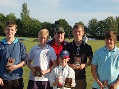2011 - WSL Tournament winners with Paul Strange